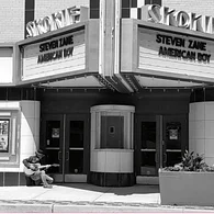 Steven Zane on venue marque for American Boy album release