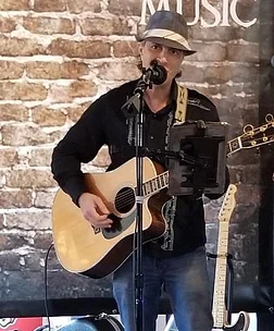 Steve playing