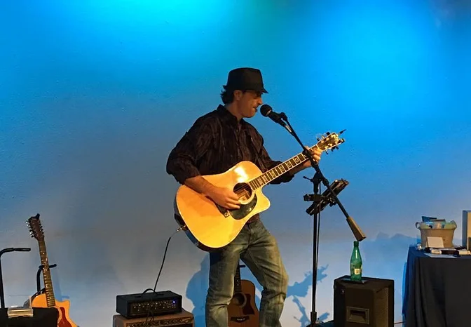 Steve playing